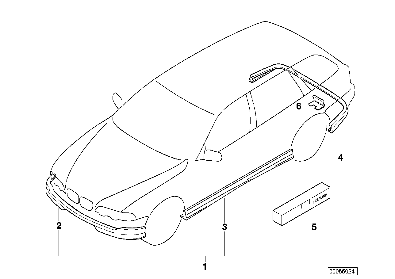 BMW 51190007000 Aerodynamics Package