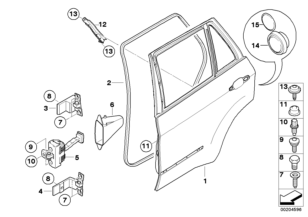 BMW 63316910760 Reflector