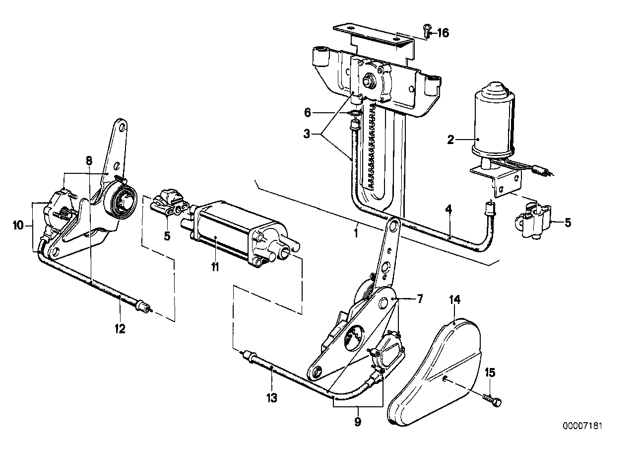 BMW 07119928477 Csk.Fillister Head Screw