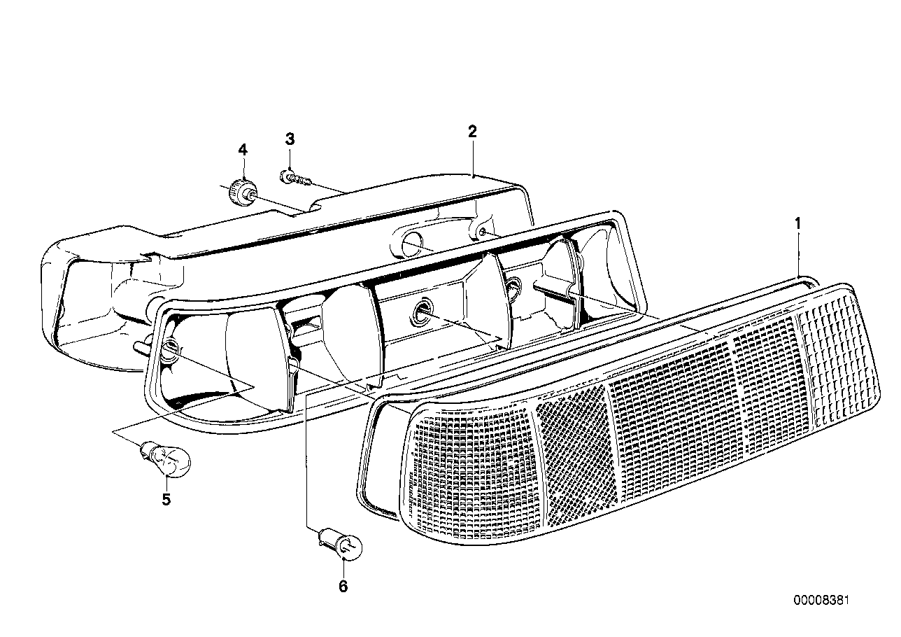 BMW 63211366375 Covering Left