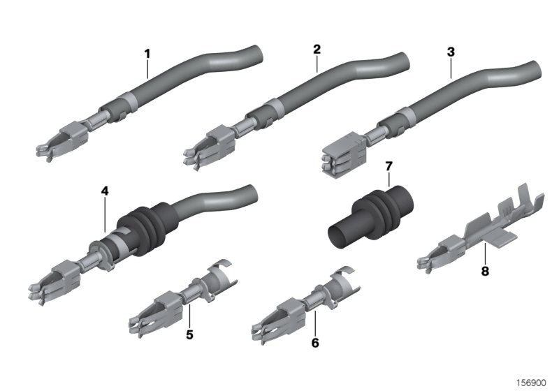 BMW 61138377731 Double Leaf Spring Contact