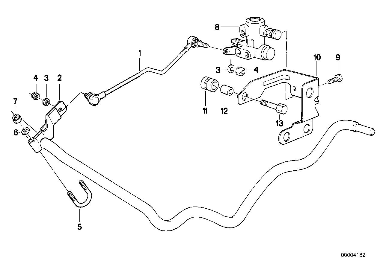 BMW 37121134165 Lever