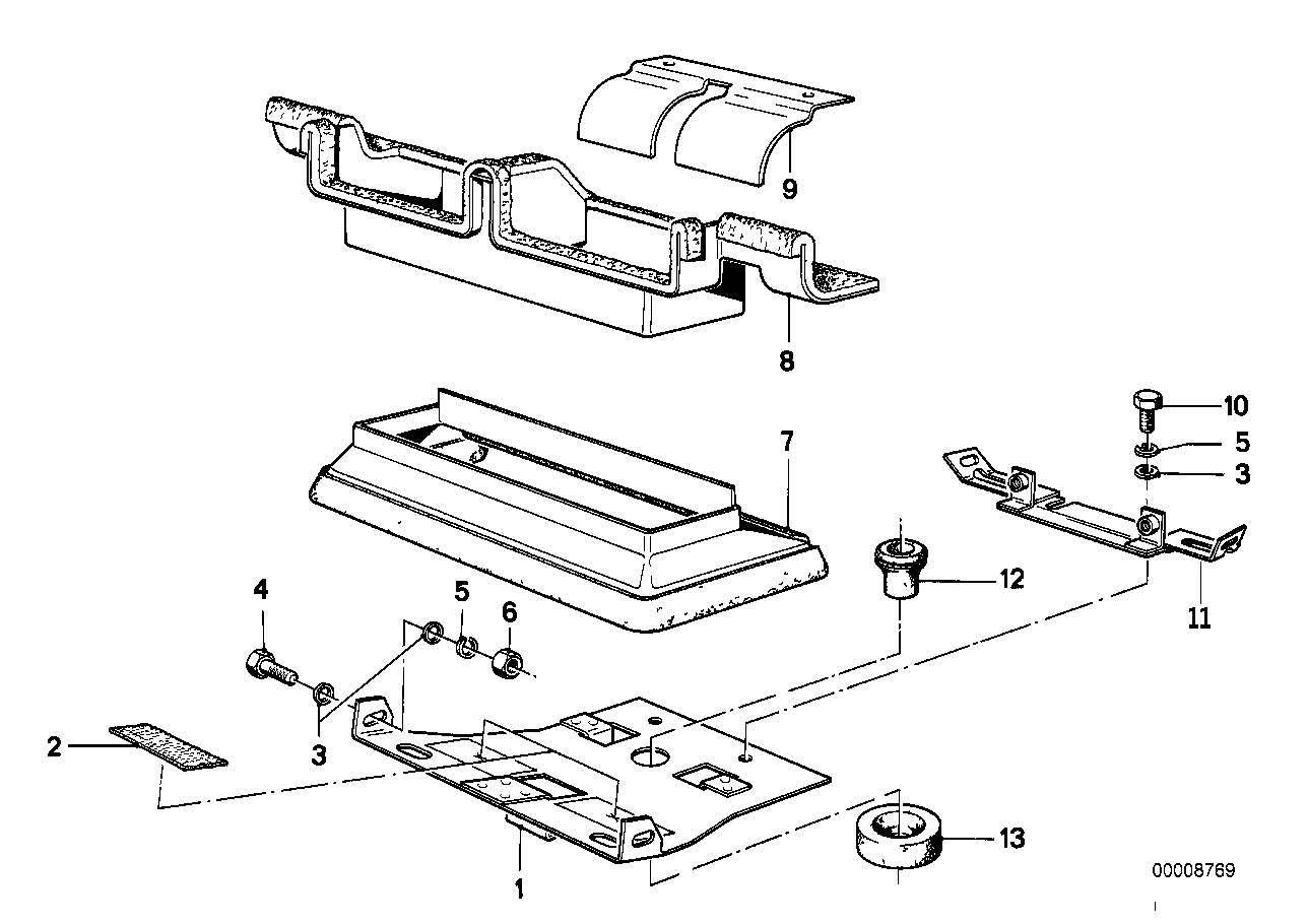 BMW 64501356025 Intermediate Piece