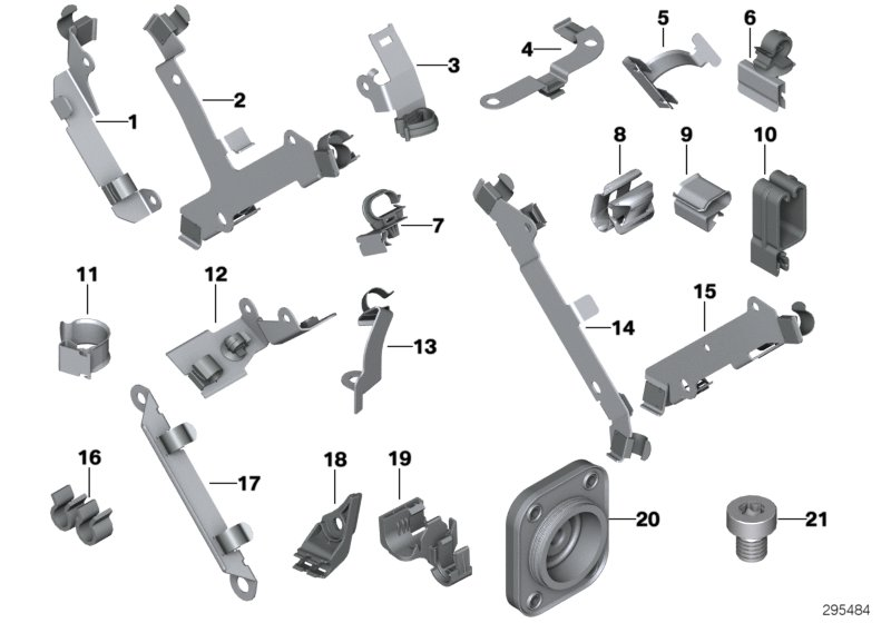 BMW 12527524483 Bracket, B+ Lead