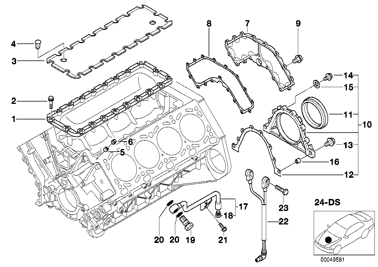 BMW 07119902901 Hex Bolt