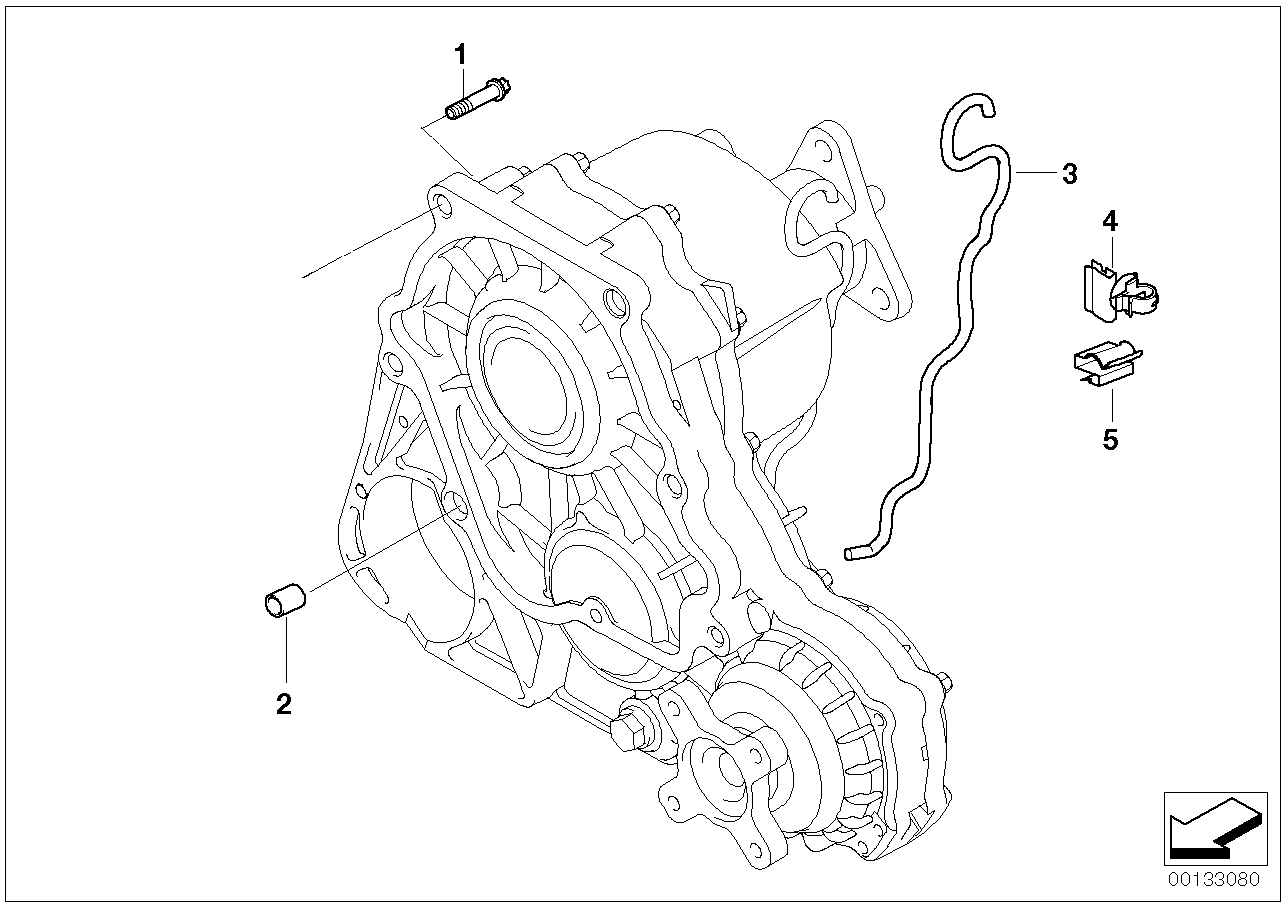 BMW 27107509052 Vent Pipe