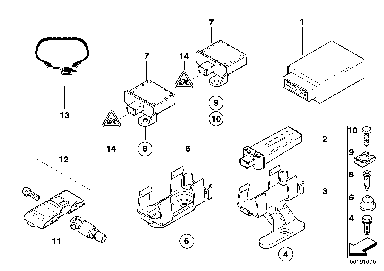 BMW 36206774888 Expanding Rivet