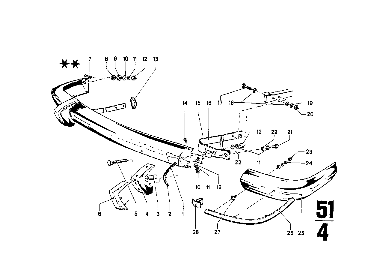 BMW 51111826895 Clip