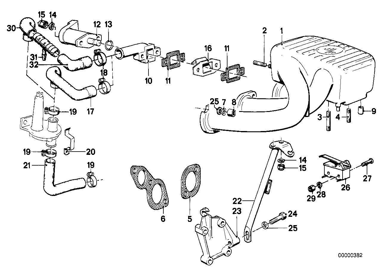 BMW 07119906432 Fillister Head Screw