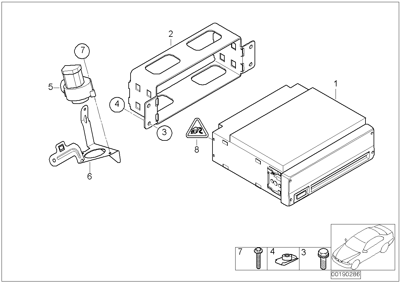 BMW 61136901848 Socket Housing