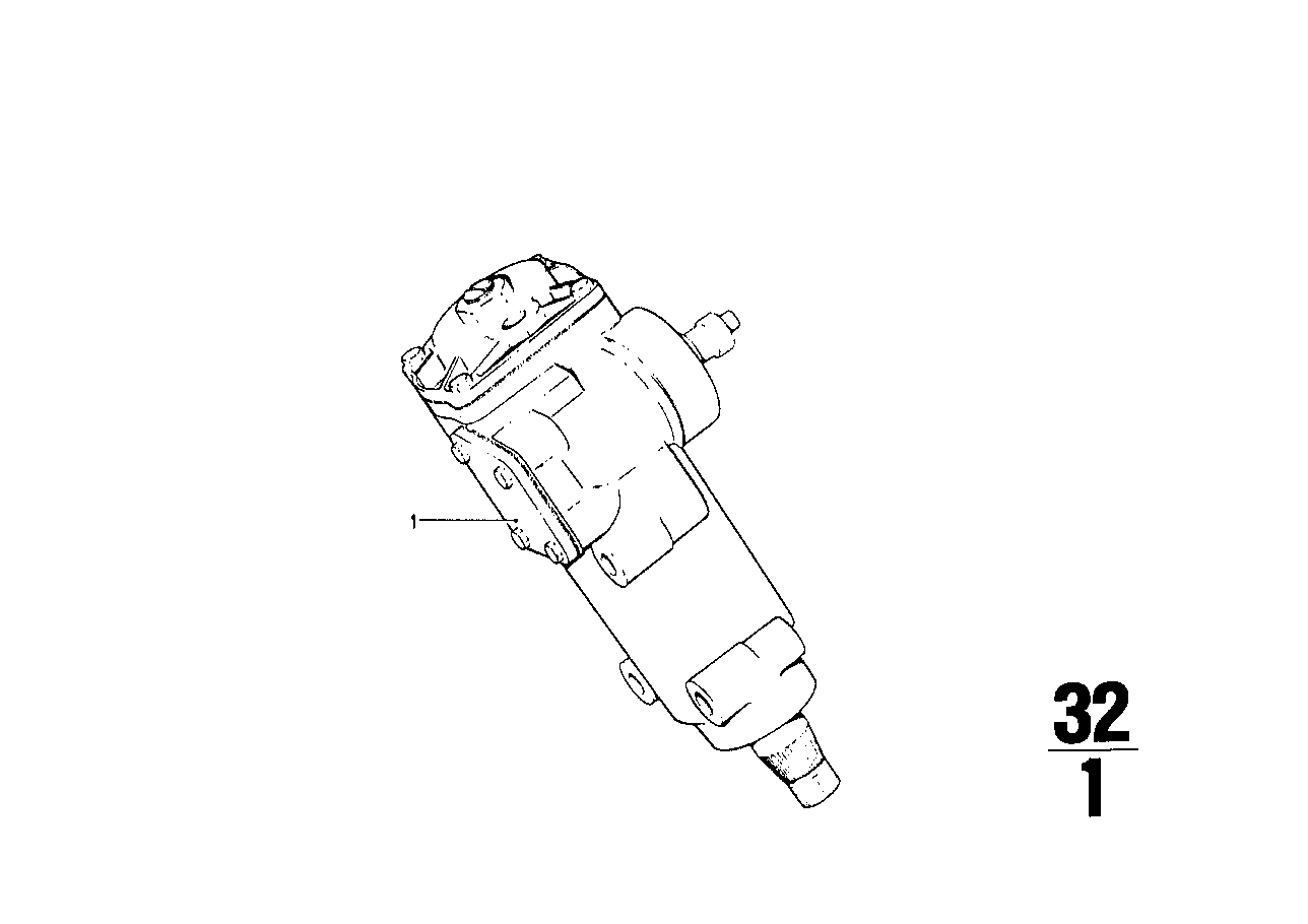 BMW 32112670002 Exchange-Steering Box