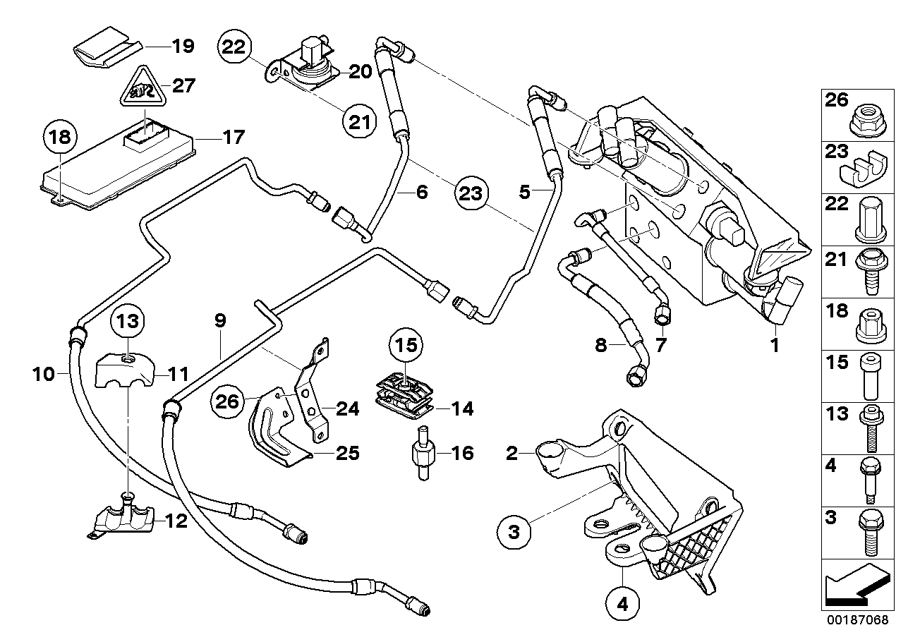 BMW 37146752824 Clip