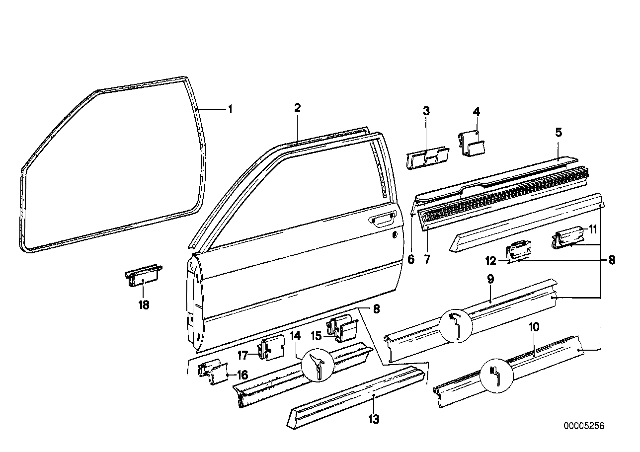 BMW 51211874624 Clamp