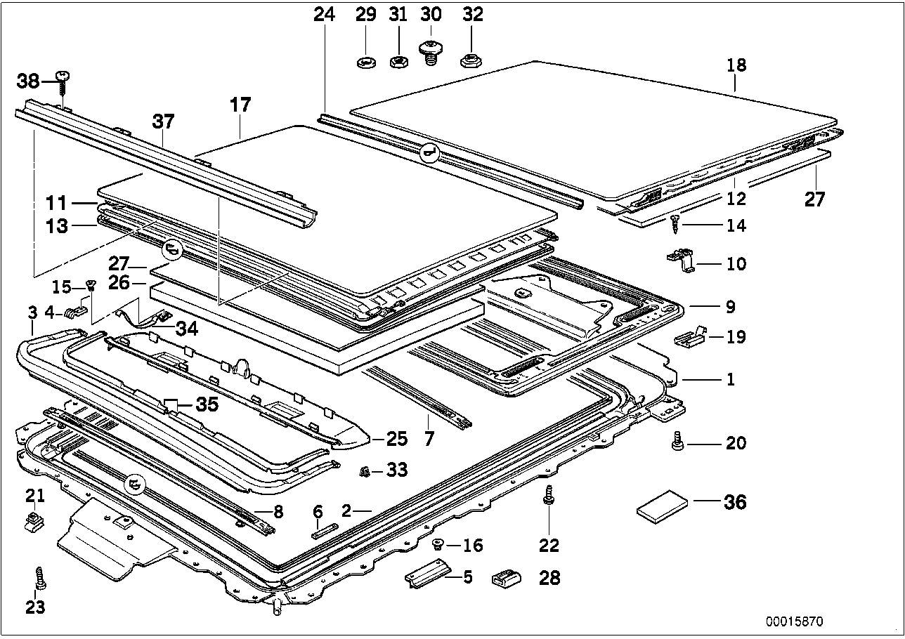 BMW 61131391232 Screw, Self Tapping