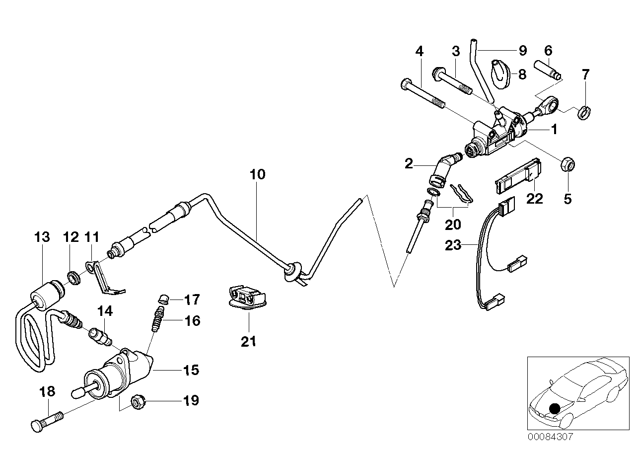 BMW 21521165271 Lock Valve