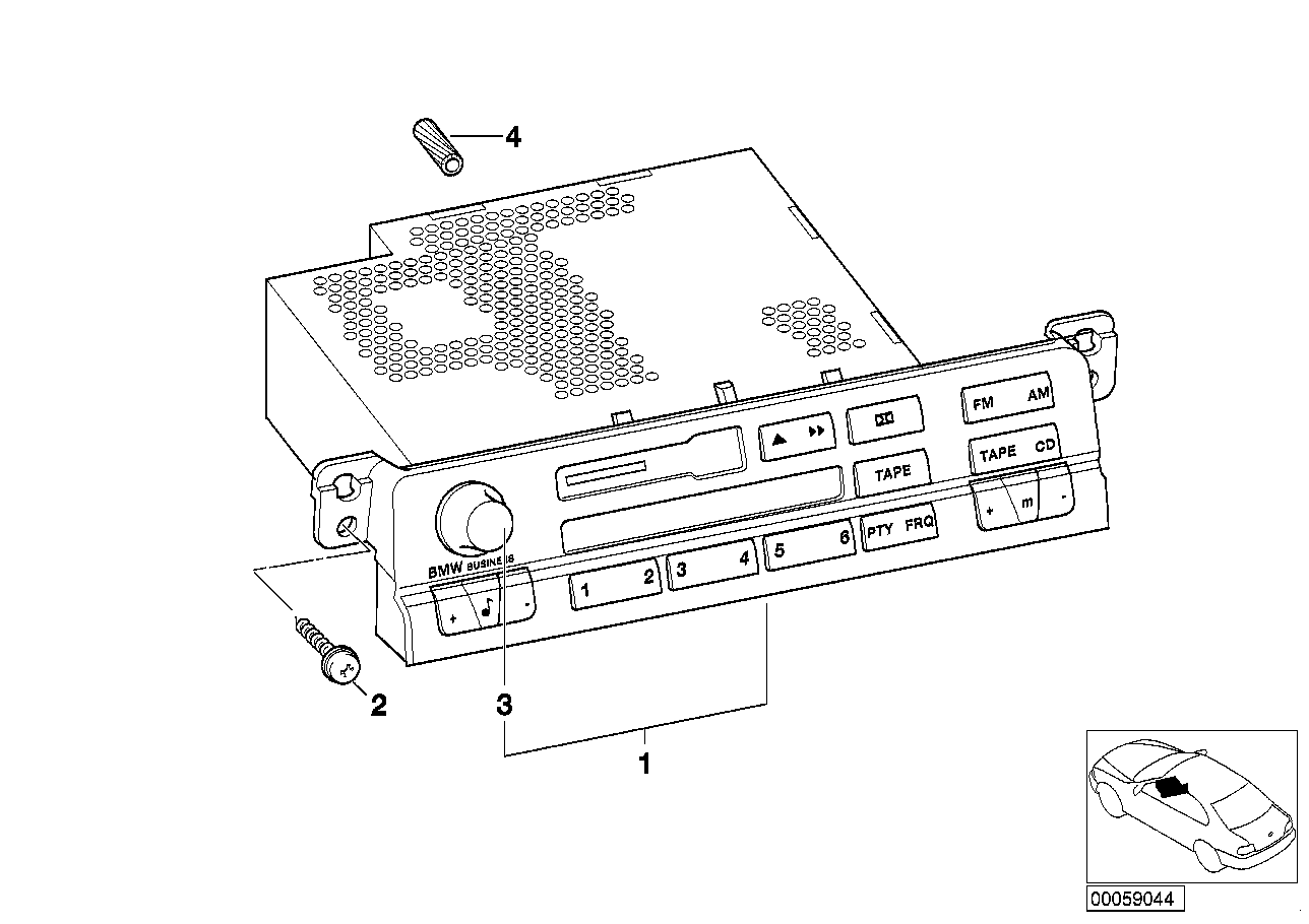 BMW 65106928763 Exchange Radio Bmw Business