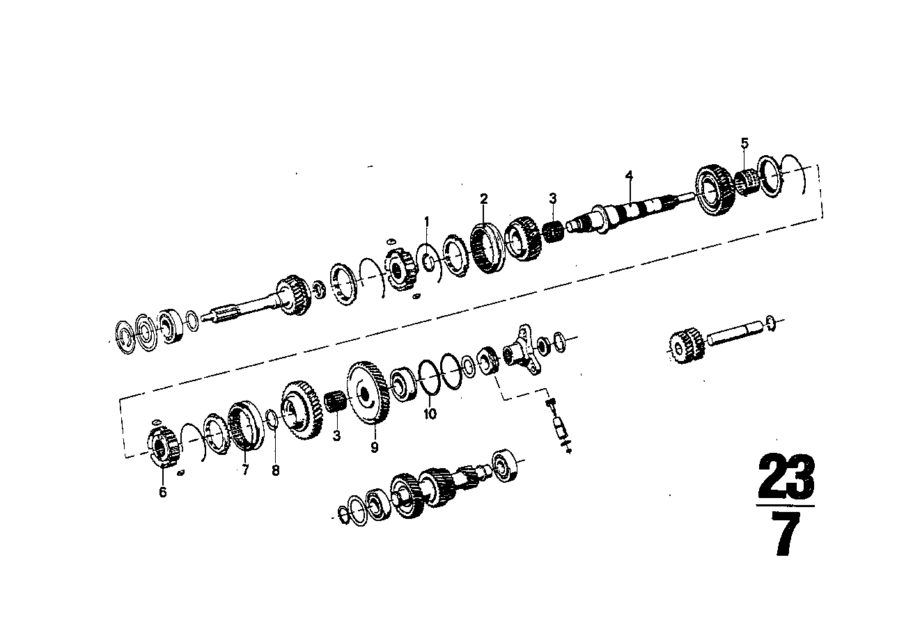 BMW 23221201301 Needle Cage