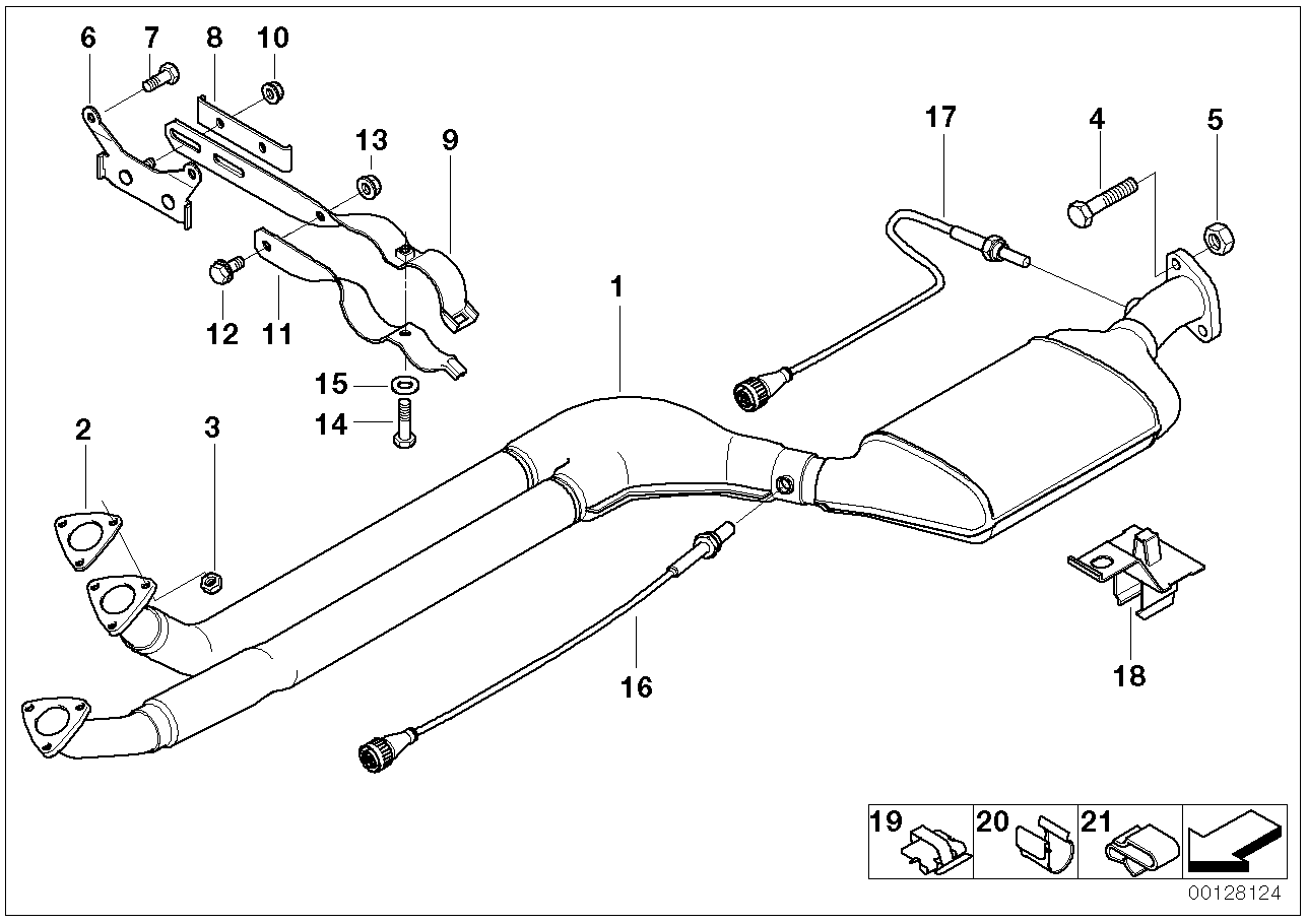 BMW 18311433168 Bracket