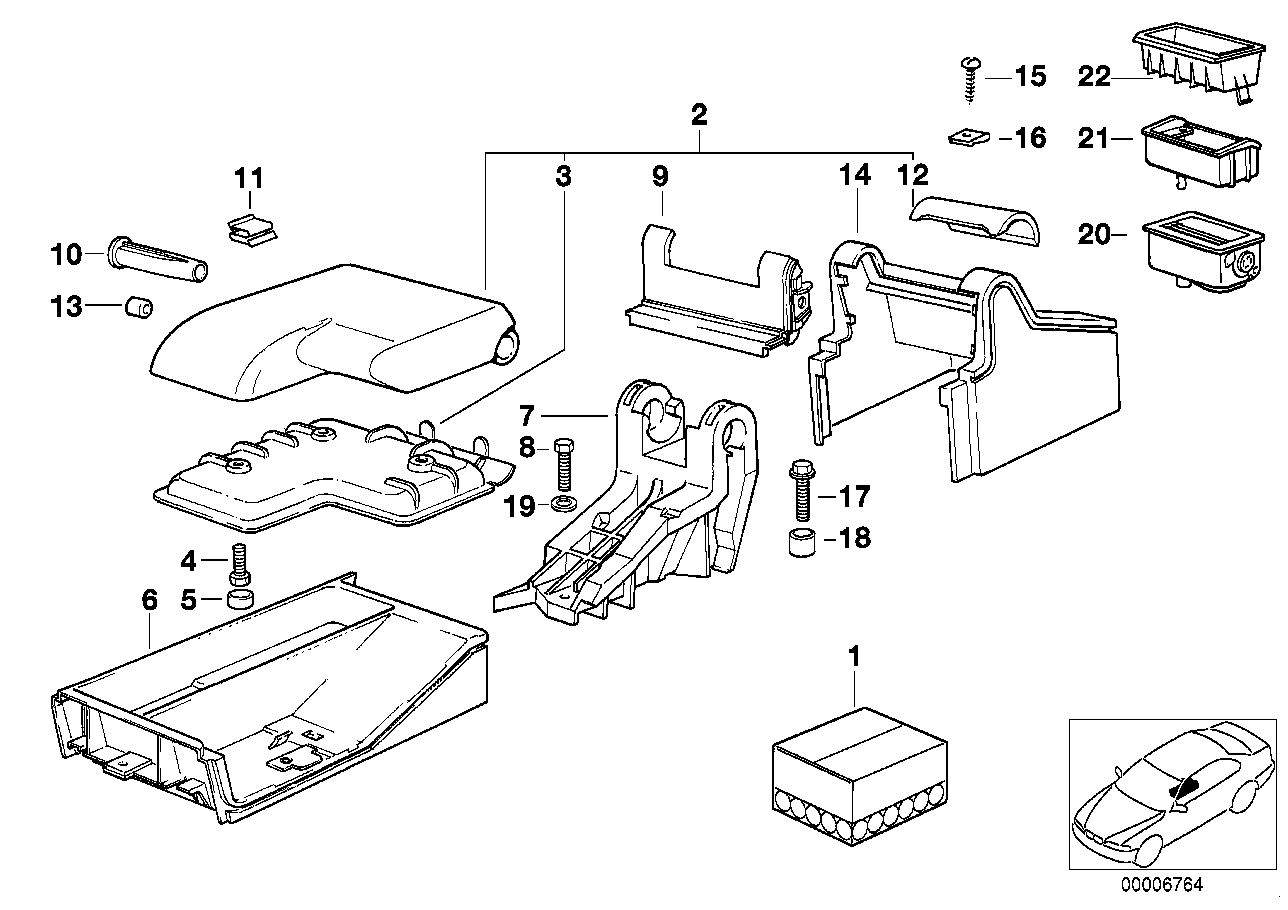 BMW 07129925827 Screw For Thermoplastic Plastics