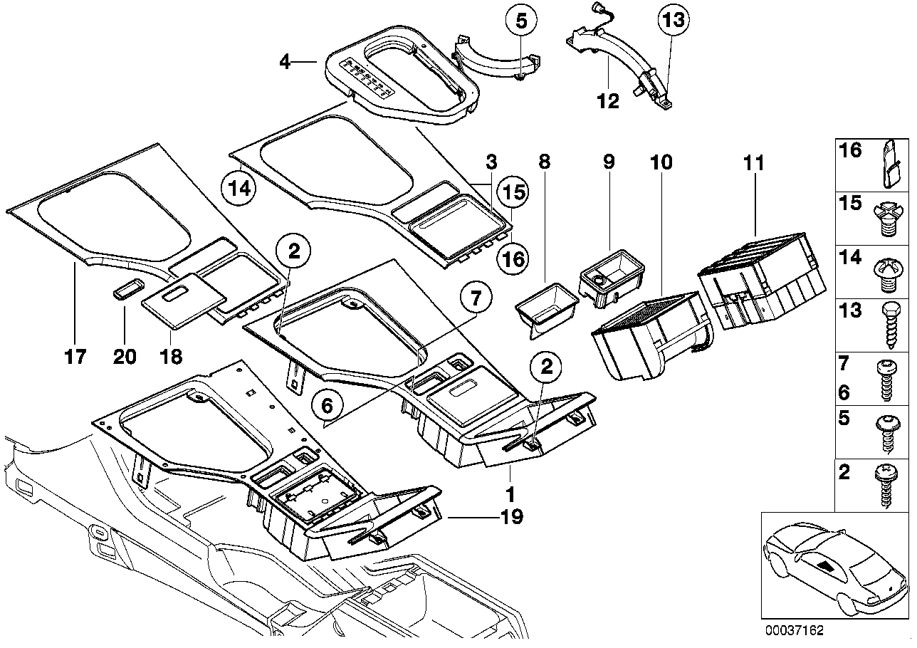 BMW 07119910393 Screw