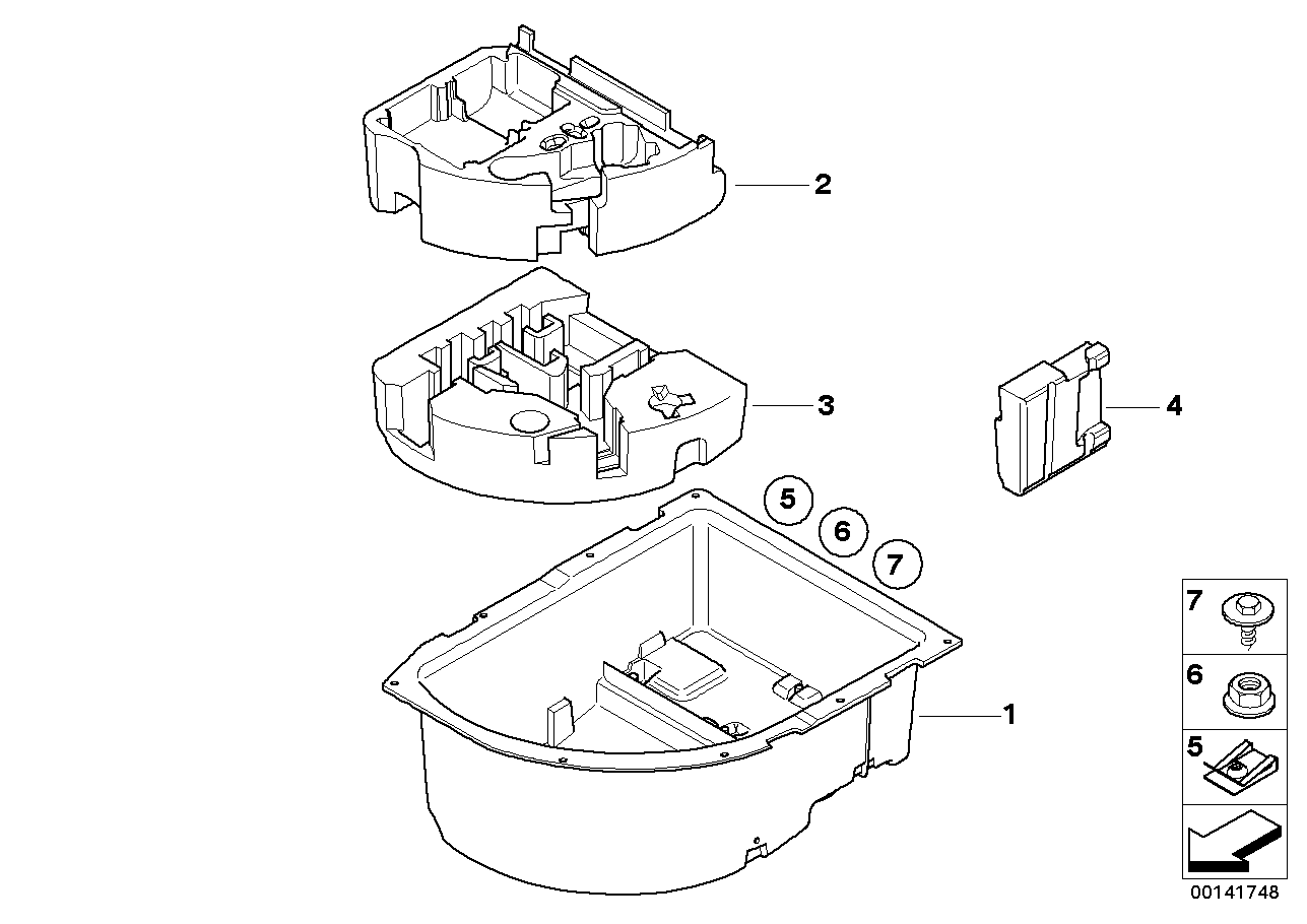 BMW 51477896864 Adapter