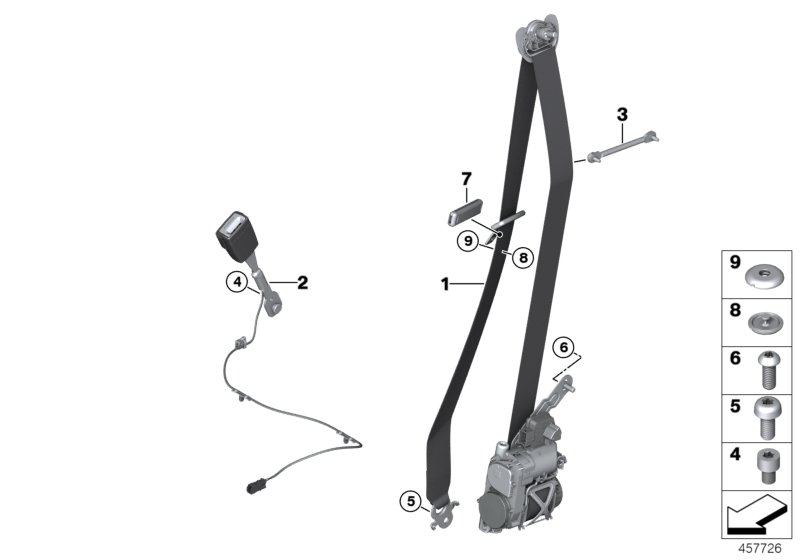 BMW 07129904668 Isa Screw