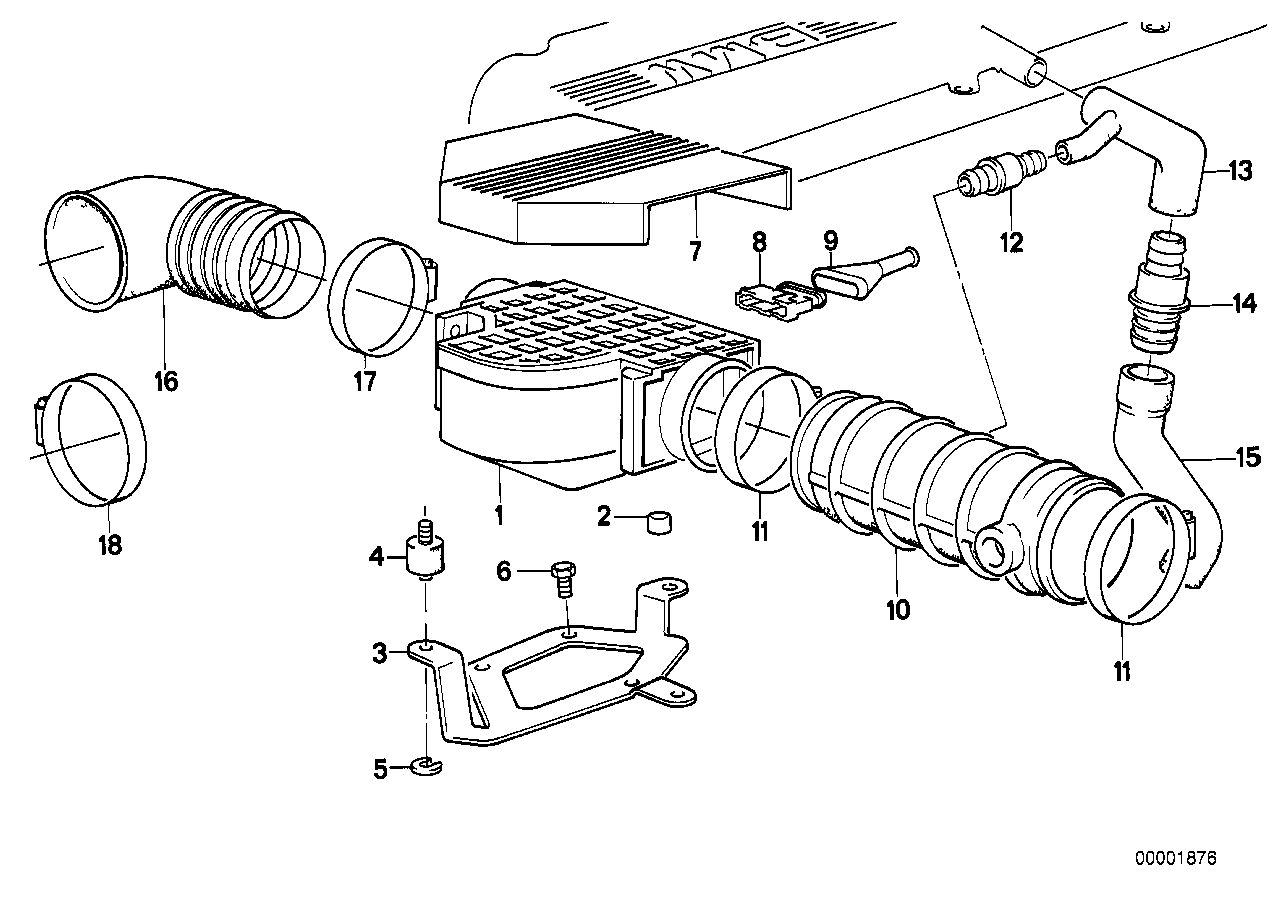 BMW 11151718707 Non-Return Valve