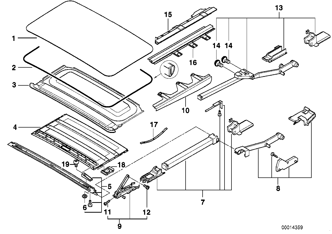 BMW 54128176063 Spring