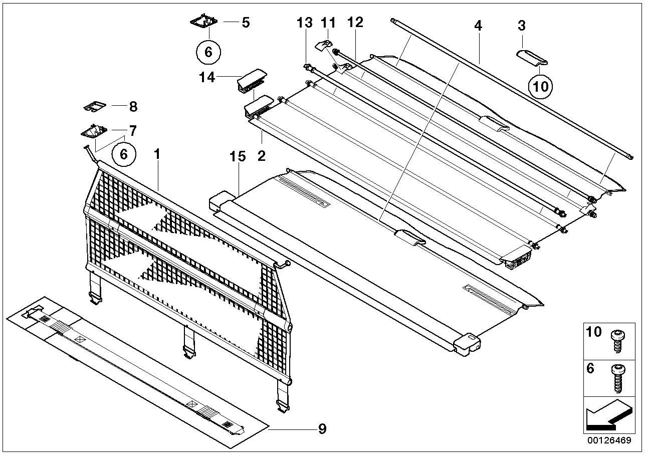 BMW 51477032588 Supporting Tube With Pinion