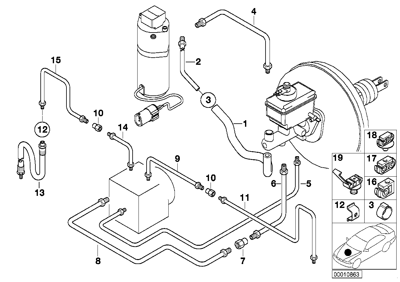 BMW 34506755133 Pipe