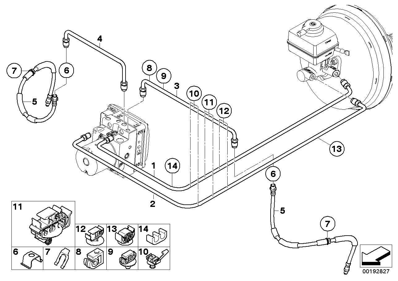 BMW 34326784462 Pipe