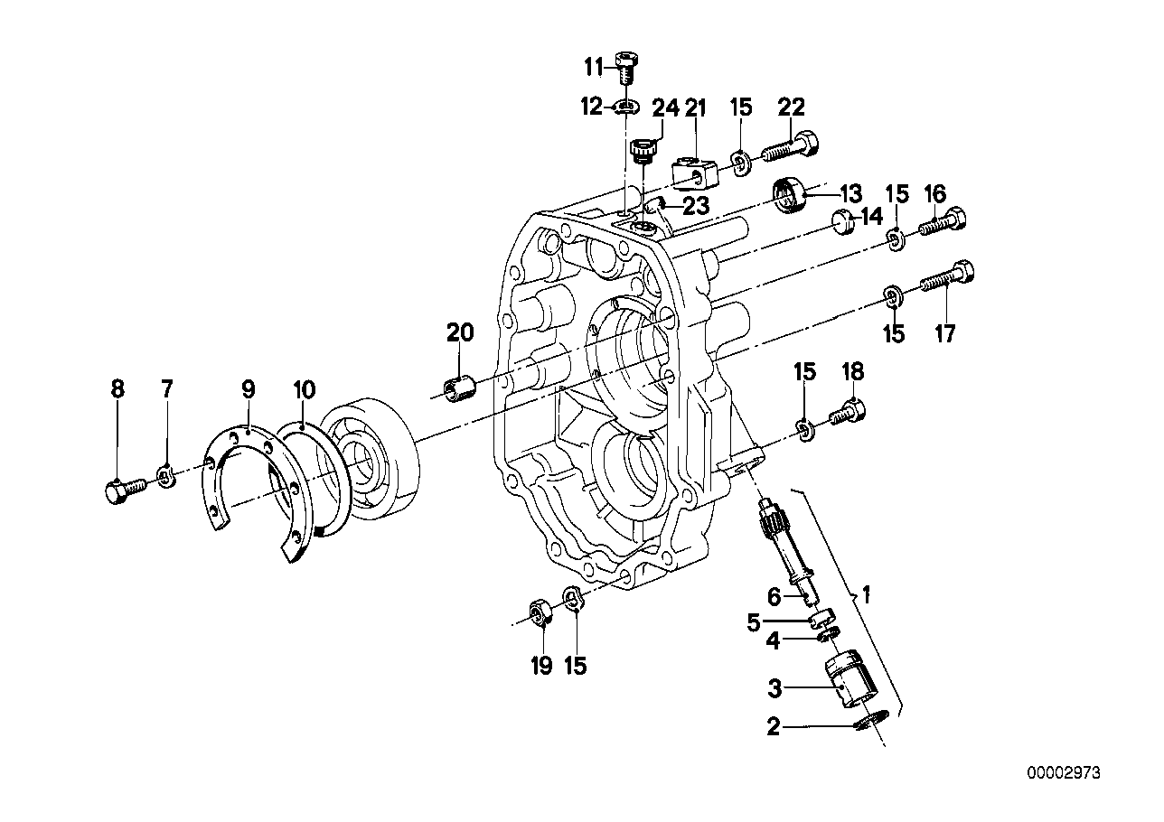 BMW 07119919724 Fillister Head Screw