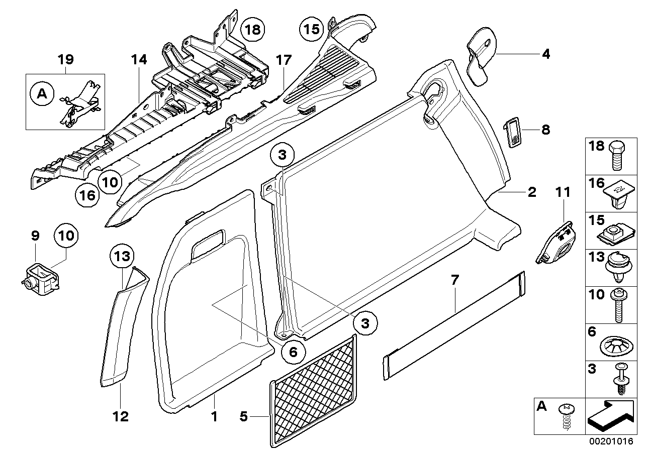 BMW 07119904335 Screw, Self Tapping