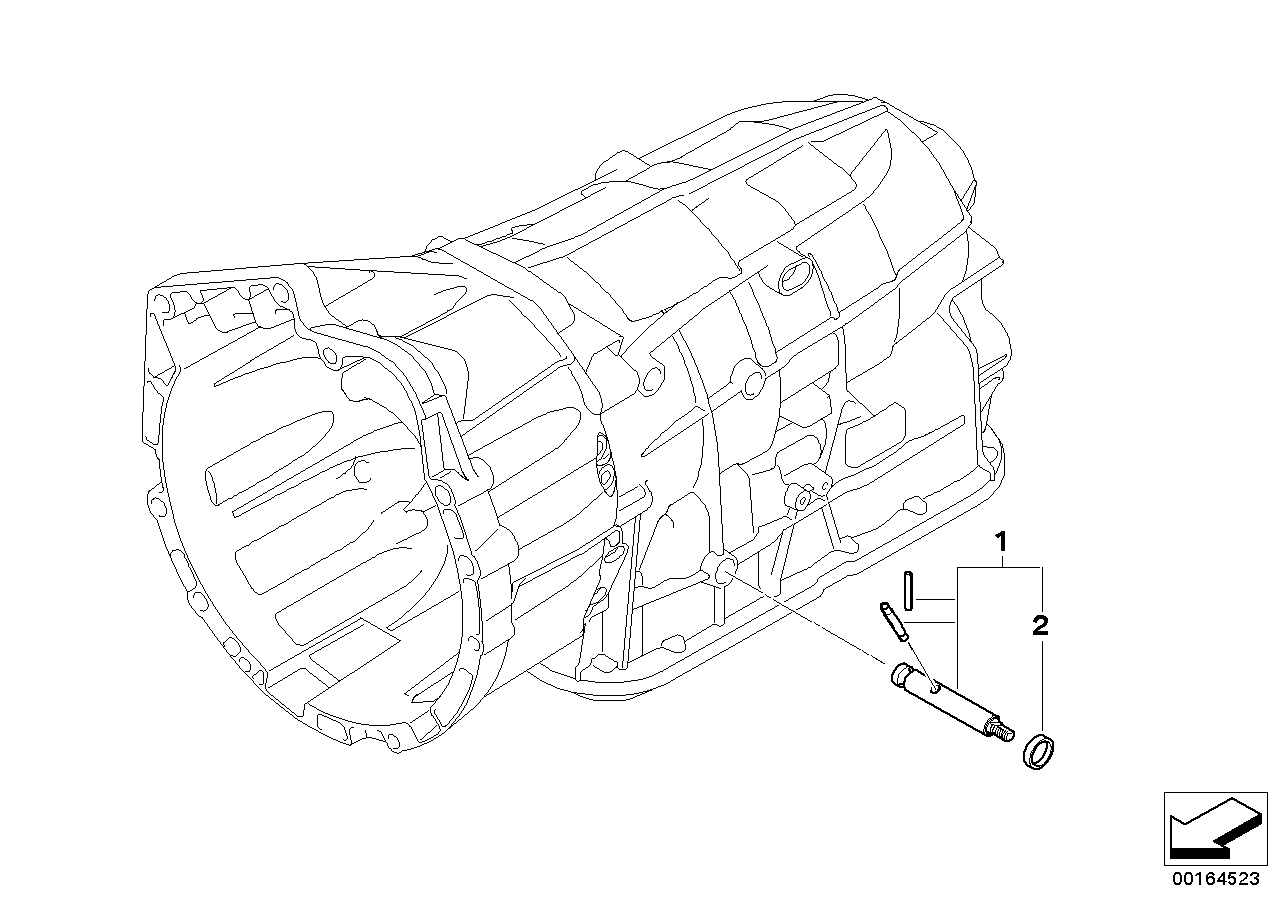 BMW 24507581596 Set, Selector Shaft