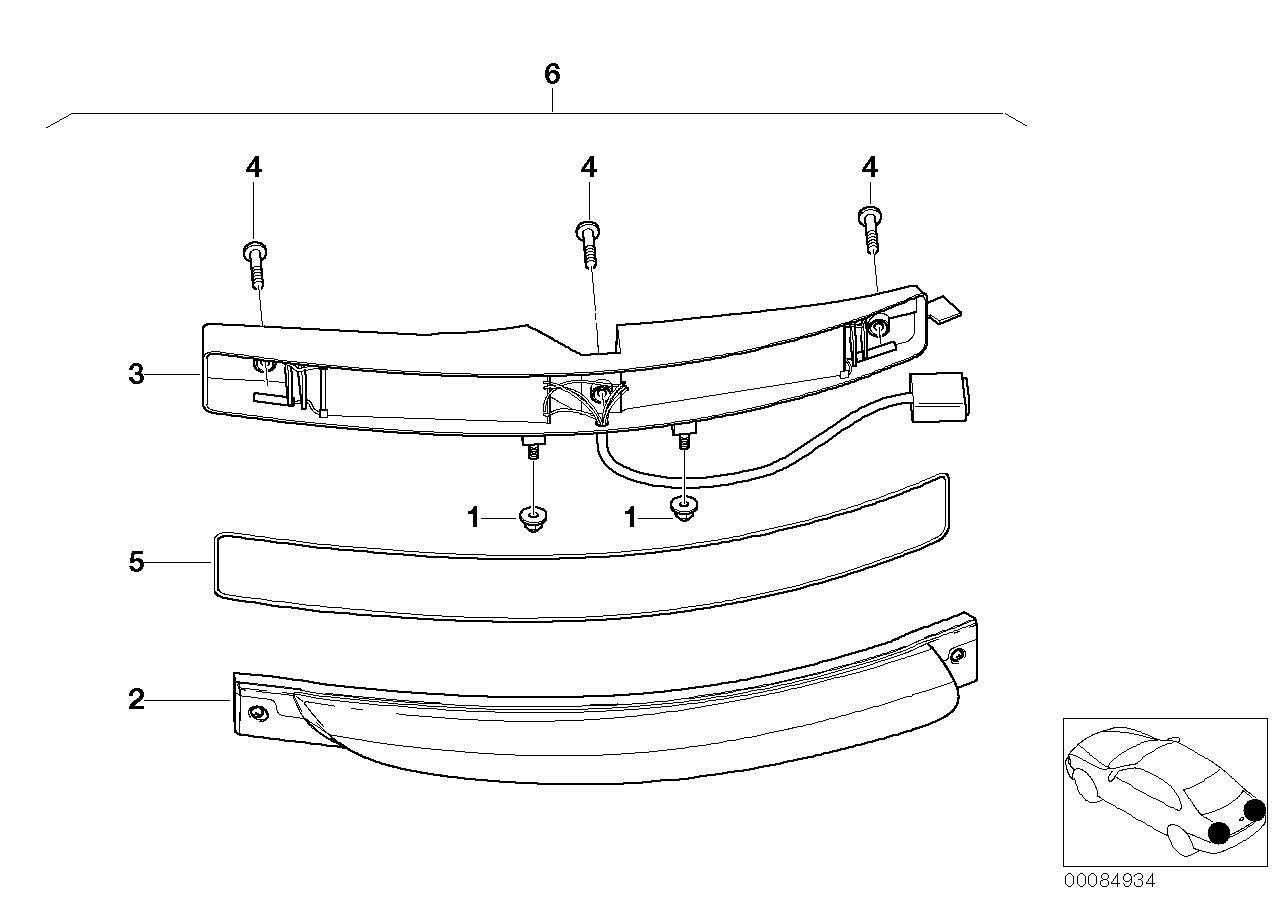 BMW 63216914585 Covering Left