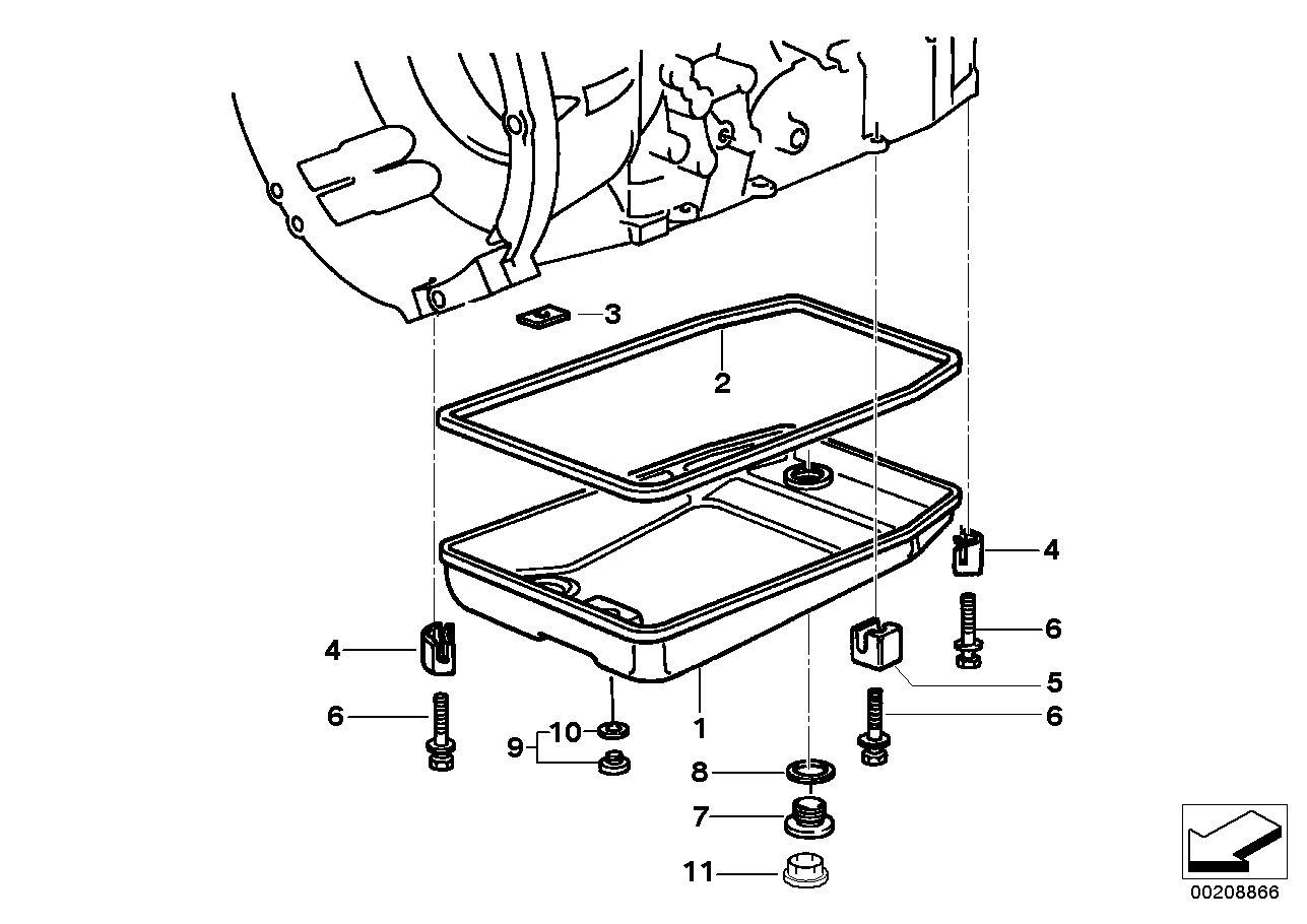 BMW 24111219127 Profile-Gasket