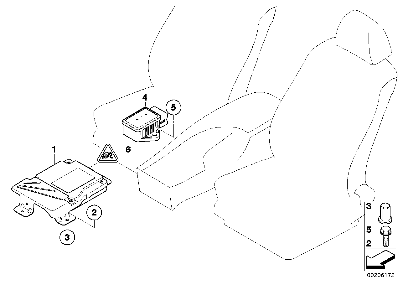 61136918258 BMW Receptacle Housing