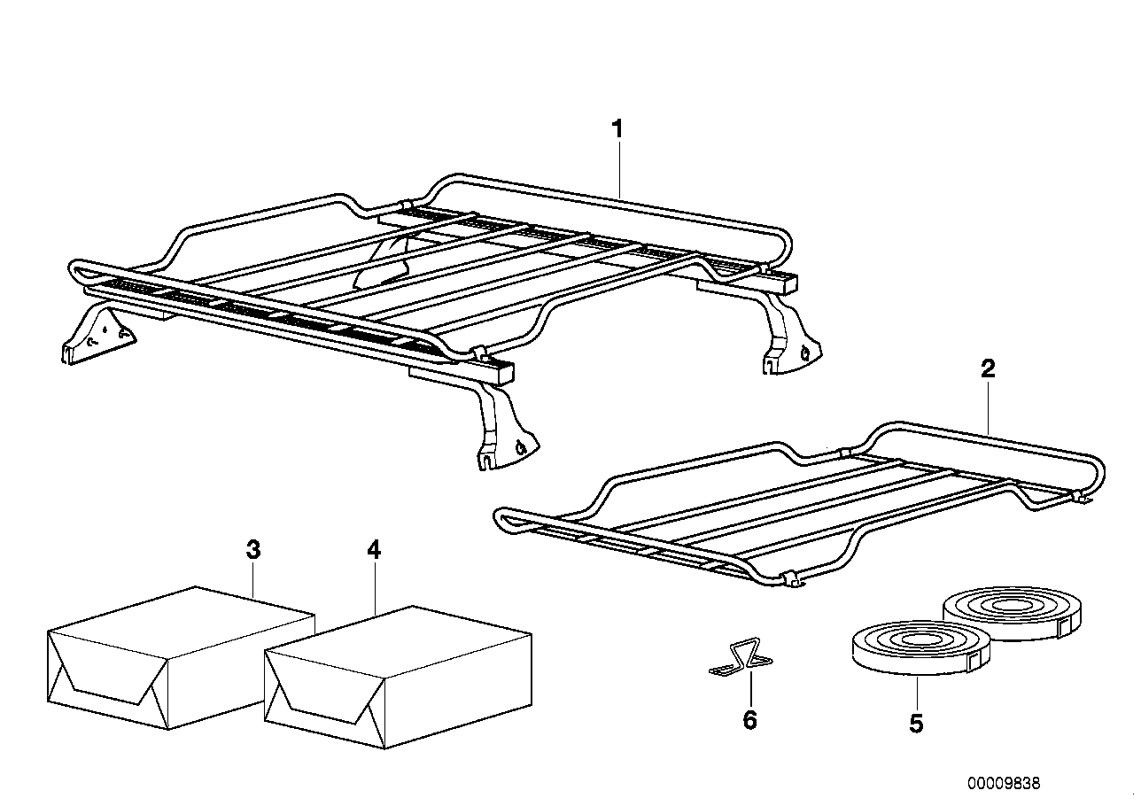 BMW 82129413104 Luggage Basket