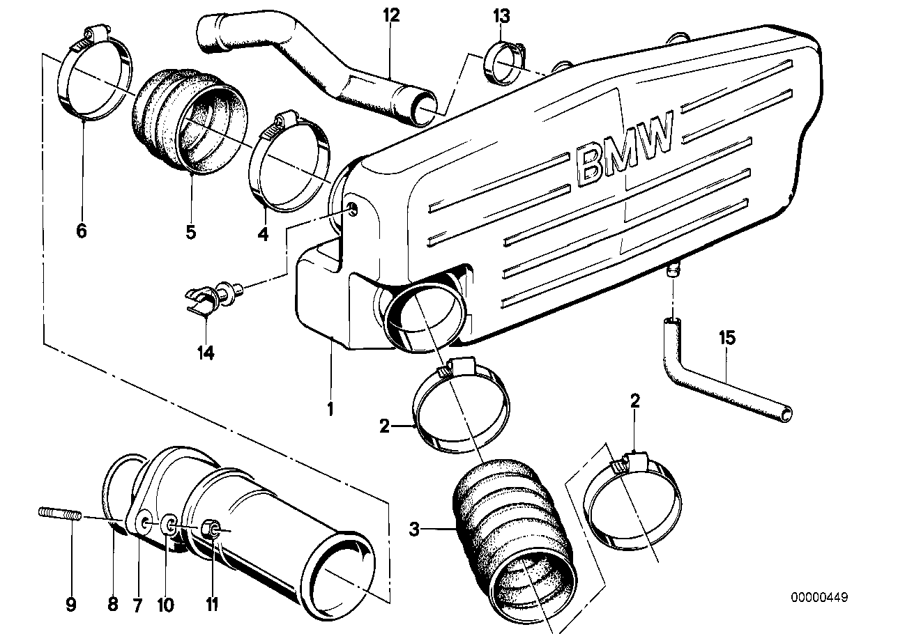 BMW 13711311649 Funnel