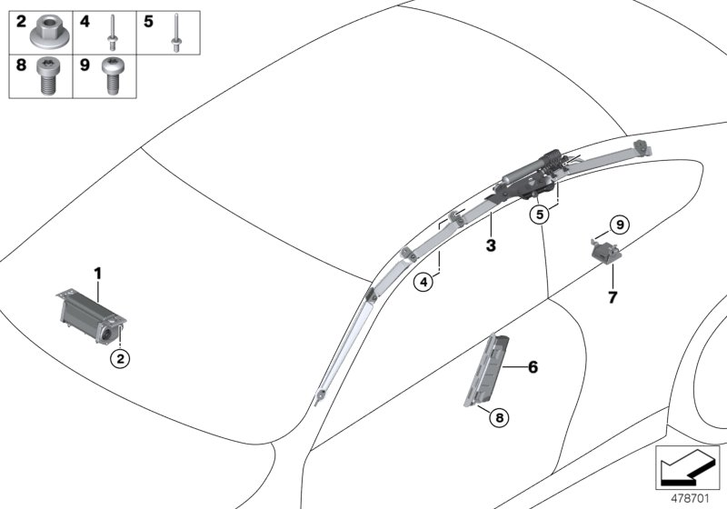 BMW 07149112930 Blind Rivet