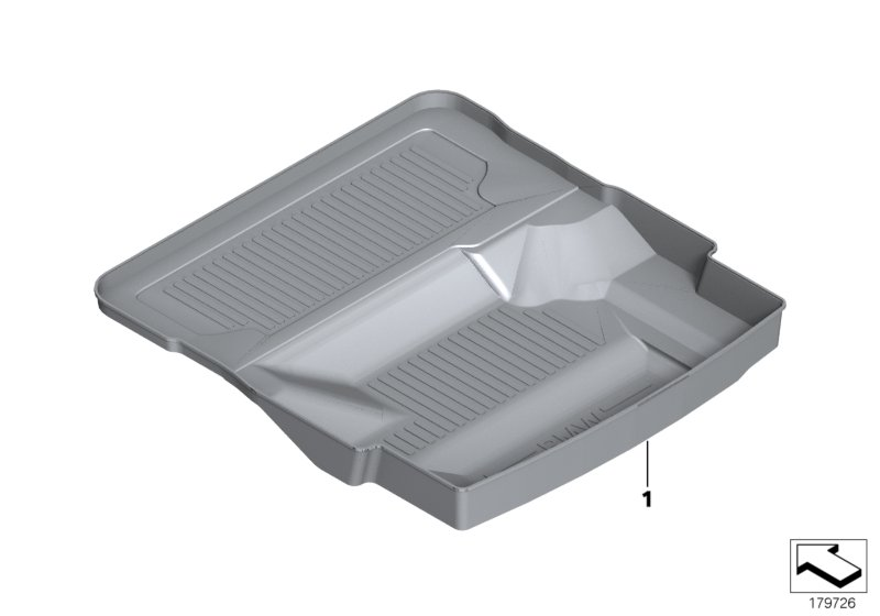 51472150585 Genuine BMW Fitted Luggage Compartment Mat BMW Parts Deal