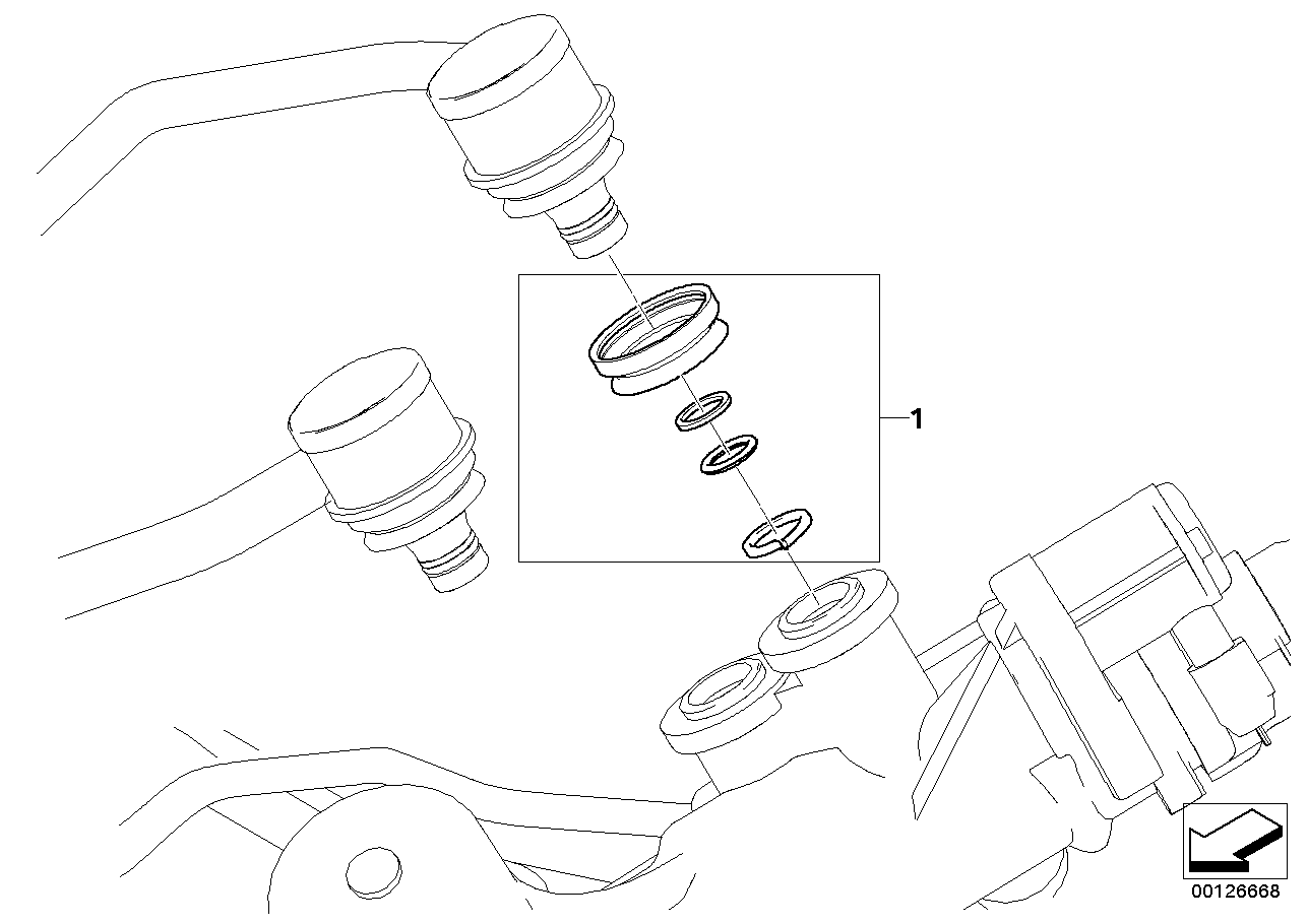 BMW 32416754986 Repair Kit For Fcd-Coupling