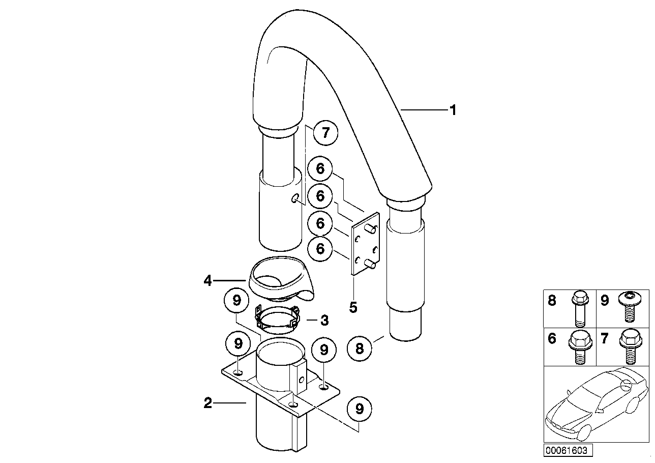 BMW 07119915043 Hex Bolt