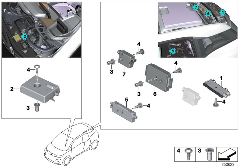 BMW 65209254004 Aerial Diplexer