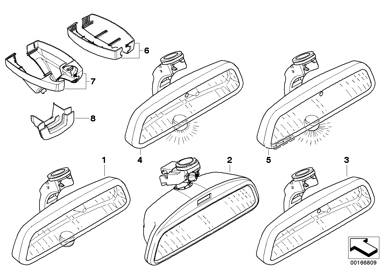 BMW 51169133468 Cable Duct