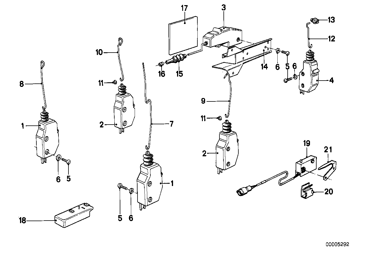 BMW 51241876059 Connection Rod