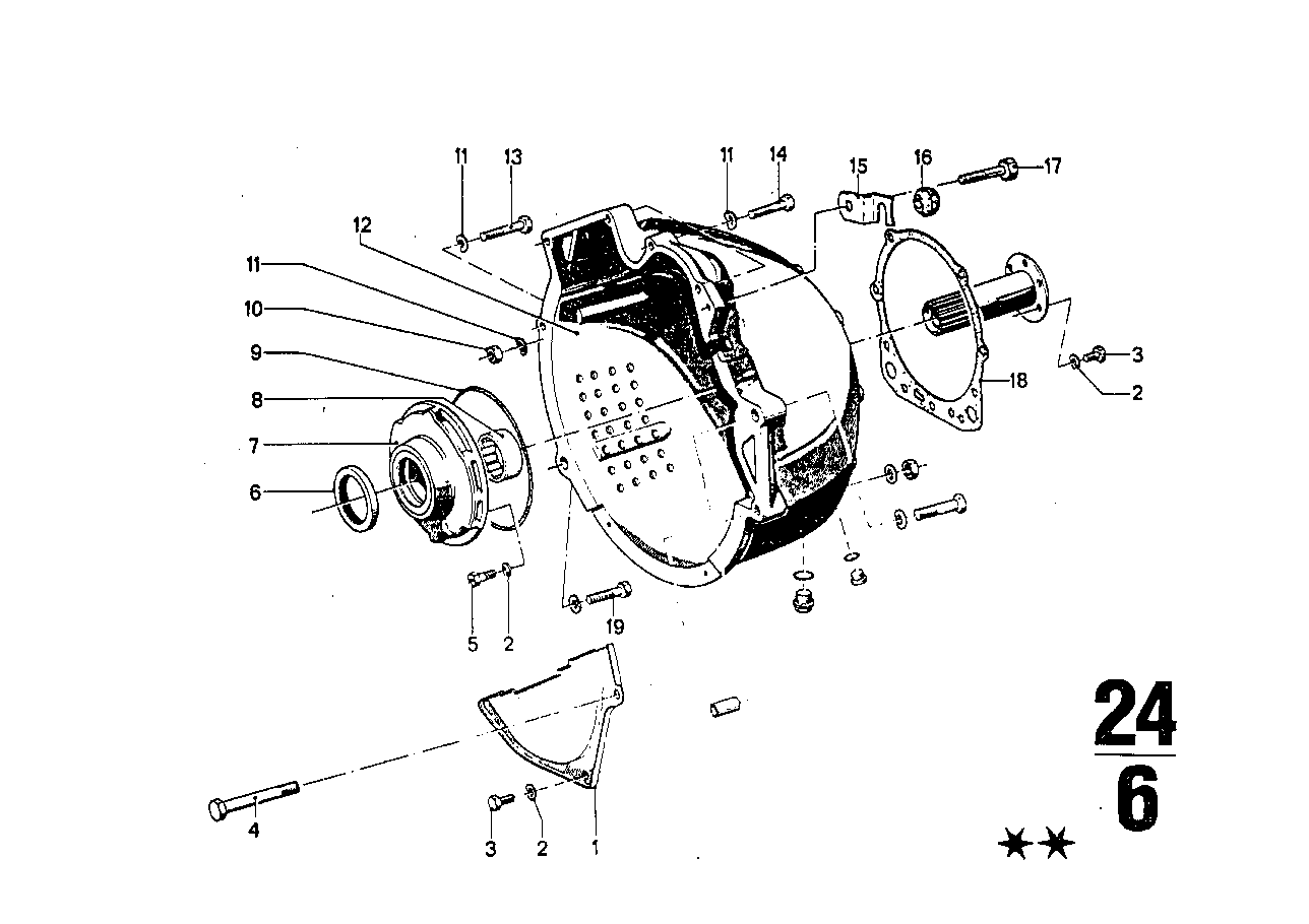 BMW 24311201104 Shaft Seal