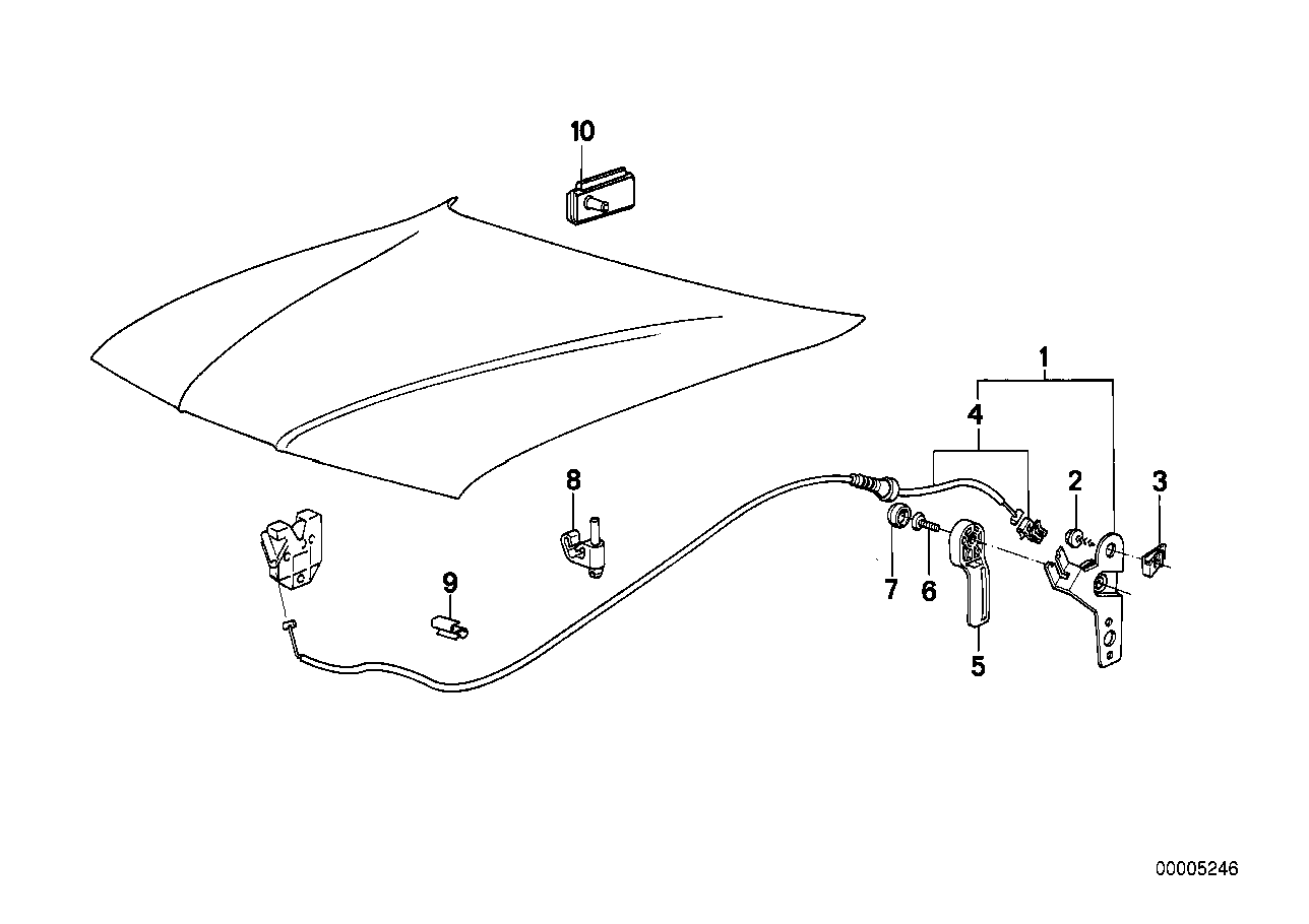 BMW 51238101448 Clamp