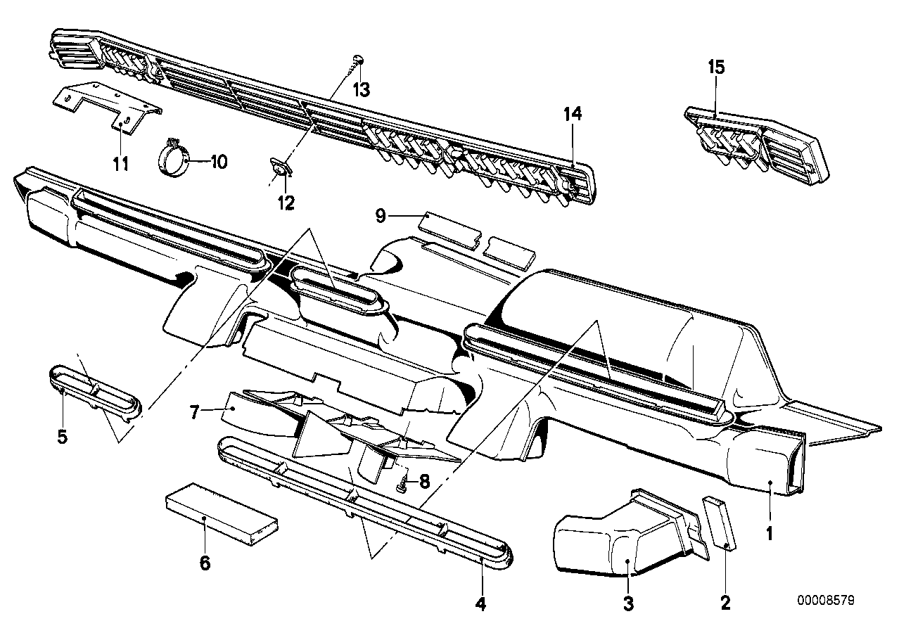 BMW 51451910319 Air Channel