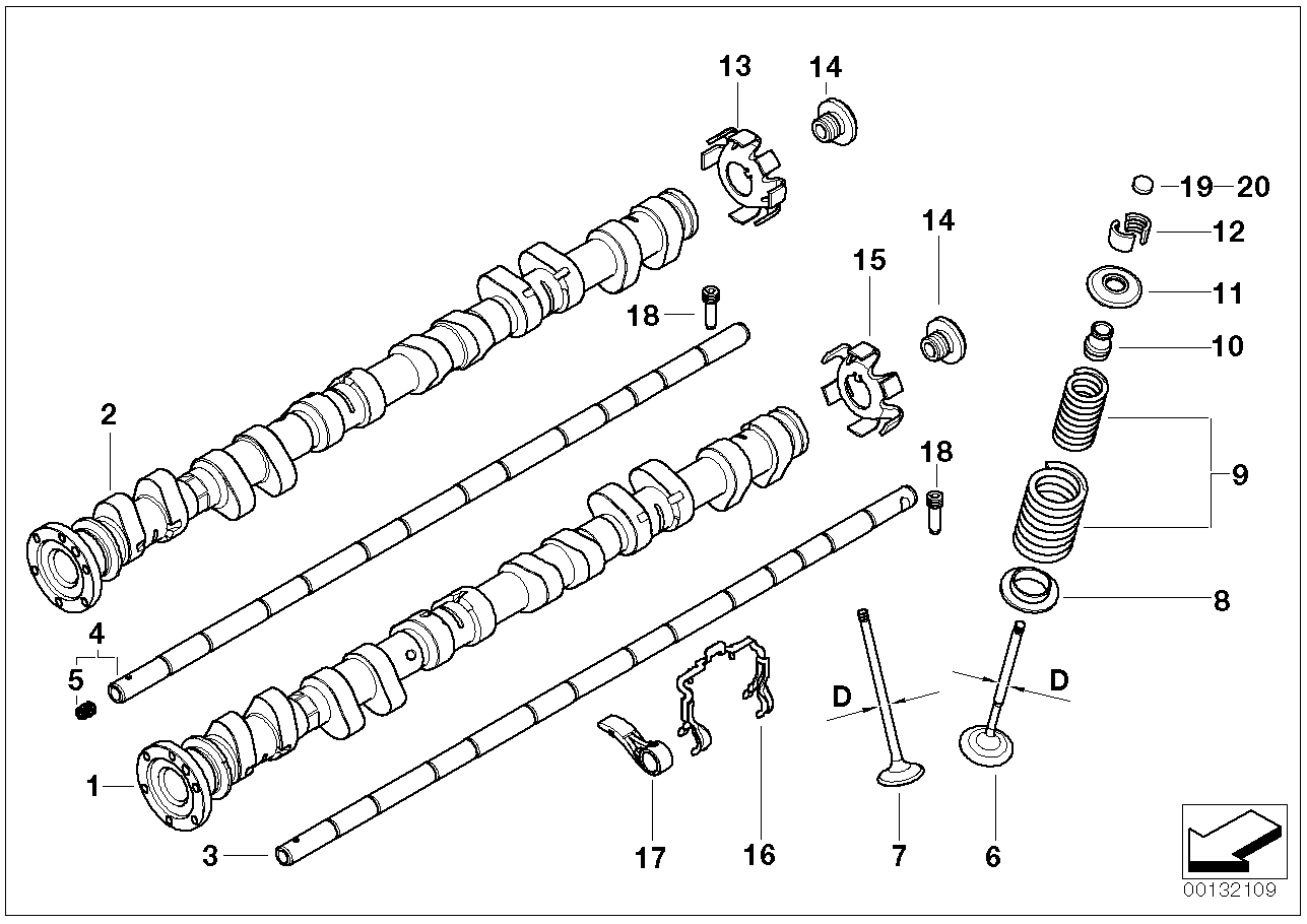 BMW 11347832272 Adjusting Plate